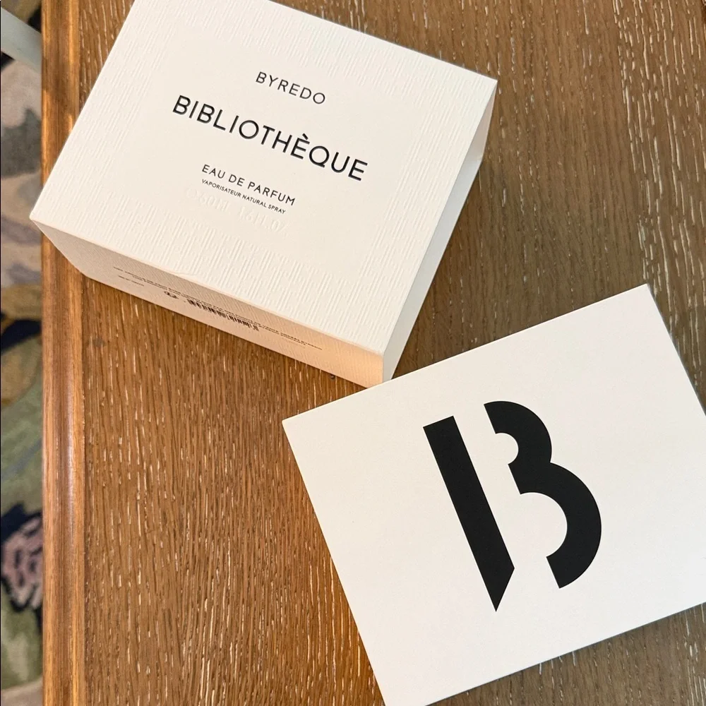 EMPTY BOX Byredo Bibliothèque Eau de Parfum